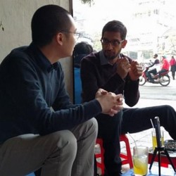 Ke Vietnam, CEO Google Nongkrong Bareng Bapak Flappy Bird