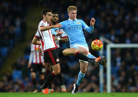City Hantam Sunderland 4-1