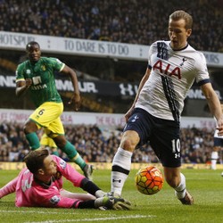 Kane Dua Gol, Spurs Libas Norwich 3-0