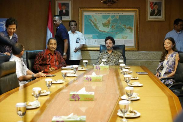 Mbah Google Cerita Eksotisme Raja Ampat ke Menpar