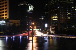 Night side of Jakarta
