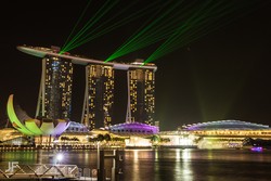 Night at Marina Bay Sands