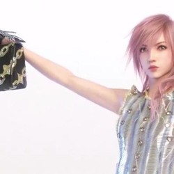 Karakter Final Fantasy Jadi Model Louis Vuitton