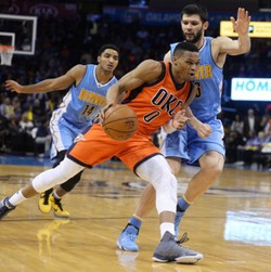 Thunder Bangkit lalu Kalahkan Nuggets