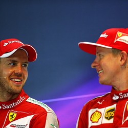 Raikkonen Disebut Bisa Bantu Vettel Juara Dunia