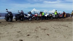 Begini Serunya Kebersamaan Komunitas Big Matic Viar Saat Touring