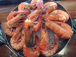 Memasak Udang Segar untuk Salad