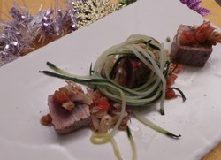 Resep Ikan: Tuna Saku dan Sambal Matah