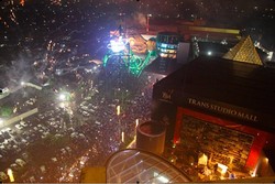 Heboh! 4.000 Kembang Api Akan Meriahkan Tahun Baru di Trans Studio Bandung