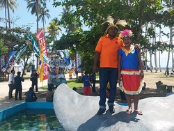 Masyarakat Raja Ampat Antusias Sambut Tahun Baru Bareng Jokowi