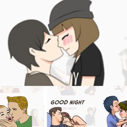 Ribuan Orang Protes Stiker Mesra Line