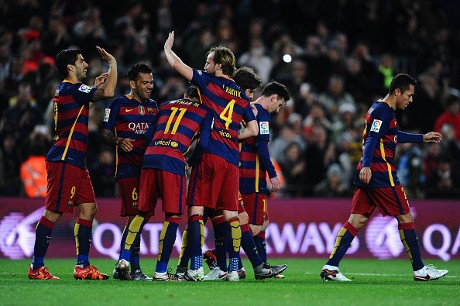 Nilai 9 untuk Barca di Tahun 2015
