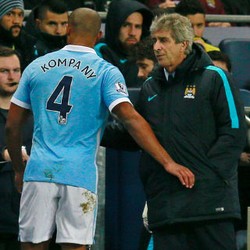 Pellegrini Berharap Kompany Tak Lagi Diganggu Cedera di Paruh Kedua Musim