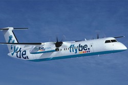 Burung Tabrak Baling-baling, Pesawat Mendarat Darurat di Inggris