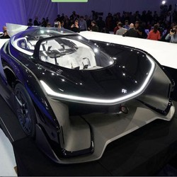 Faraday FFZERO1, iPhone di Industri Otomotif