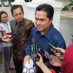 Temui Jokowi di Istana, Erick Thohir Lapor Piala Presiden Dapat Untung Rp 1,5 M