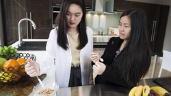Dua Siswi Asal Kanada Ciptakan Alat Makan Canggih Pendeteksi Nutrisi