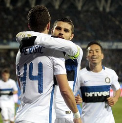 Icardi dan DAmbrosio Belum Mau Bahas Kans Inter Raih Scudetto