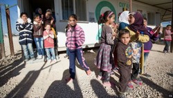 Ribuan Pengungsi Terdampar di Perbatasan Yordania