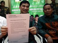 PPP Kubu Djan Faridz Beri Keterangan Pers