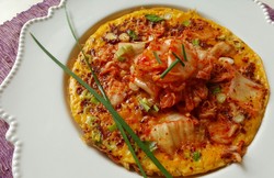 Resep Telur: Omelet Kimchi