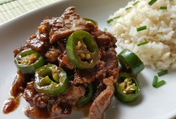 Resep Nasi : Nasi Hainan dan Beef Jalapeno