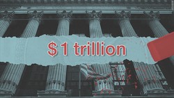 China Lesu, Dana US$ 1 Triliun Kabur dari Bursa Saham AS