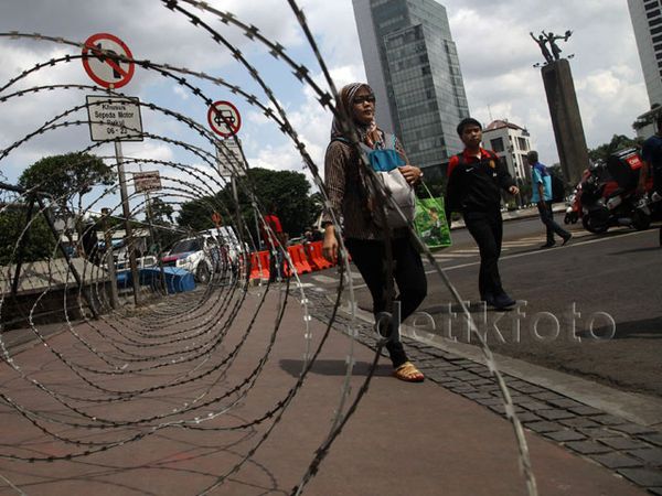 Pegawai Dipulangkan Pasca Ledakan di Thamrin