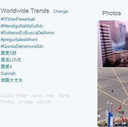 Sarinah Jadi Trending Topic Dunia