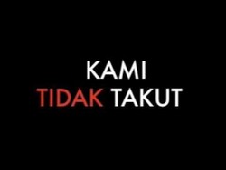 Netizen Tanah Air Kampanyekan Kami Tidak Takut