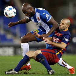 Mascherano: Lawan Espanyol Penuh Kontak Fisik, tapi Cuma di Lapangan