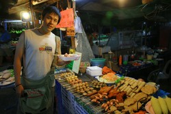 Phi-phi island snack street food