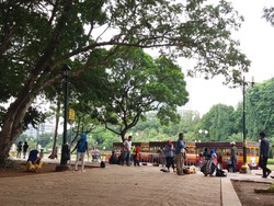 Wisatawan Tak Takut Datang ke Monas Pasca Ledakan di Thamrin