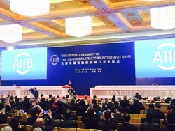 Resmikan Bank Infrastruktur Asia, China Setor Rp 700 M