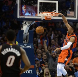 Westbrook Triple-Double Lagi, Thunder Atasi Heat