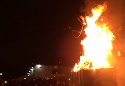 Upacara Bakar Setan di Amerika Tengah