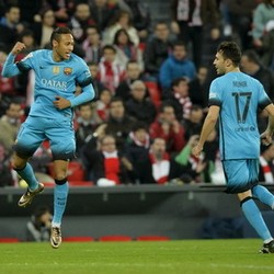 Tanpa Messi dan Suarez, Barca Atasi Athletic Bilbao 2-1