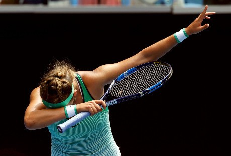 Azarenka Rayakan Kemenangan dengan Dab, ya Dab