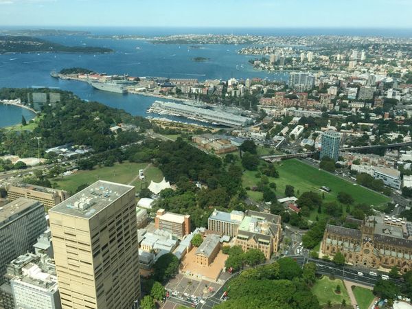 Penampakan Sydney dari Ketinggian