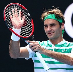 Ketika Federer Dapat Tips Tenis dari Putri Kembarnya