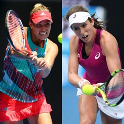 Bertemu di Semifinal, Duel Pertama Konta dengan Kerber