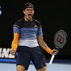 Tembus Semifinal, Raonic Tantang Murray