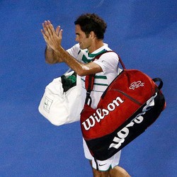 Federer Akui Sudah Gugup Sejak Kehilangan Set Pertama
