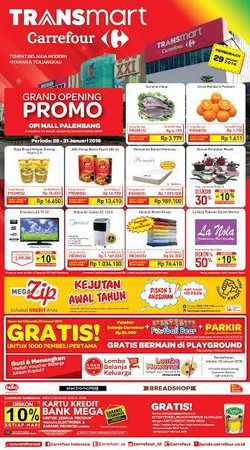 Transmart Carrefour Hadir di Palembang
