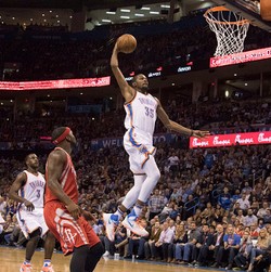Kombinasi Durant dan Westbrook Bantu Thunder Atasi Rockets
