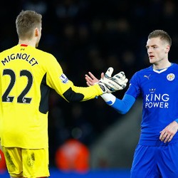 Soal Gol Indahnya ke Gawang Liverpool, Vardy: Mignolet Berdiri Terlalu Maju