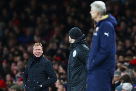 Lagi, Koeman Ribut-ribut dengan Wenger