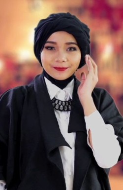 Tutorial Hijab Turban Tanpa Peniti dengan Jilbab Paris Hanya 20 Detik