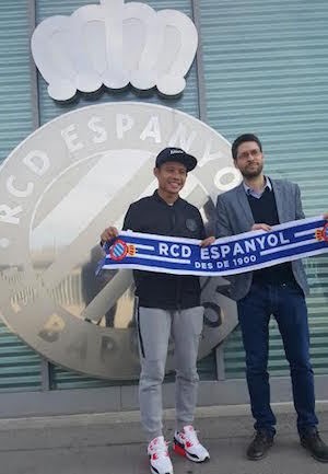 Selamat Datang di Espanyol, Evan
