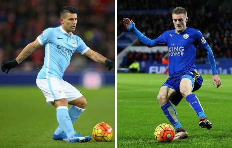 Adu Tajam Aguero dengan Vardy